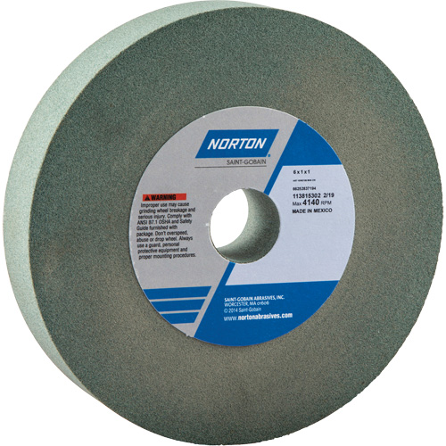 Meules pour rectifieuses d'&eacute;tabli - Meules Gemini, 6" x 1", Arbre de 1" Duraquip Inc