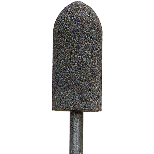 Norzon&reg; Resin Bond Mounted Points, A11, Zirconia Alumina, 7/8" Dia., 2" L Duraquip Inc