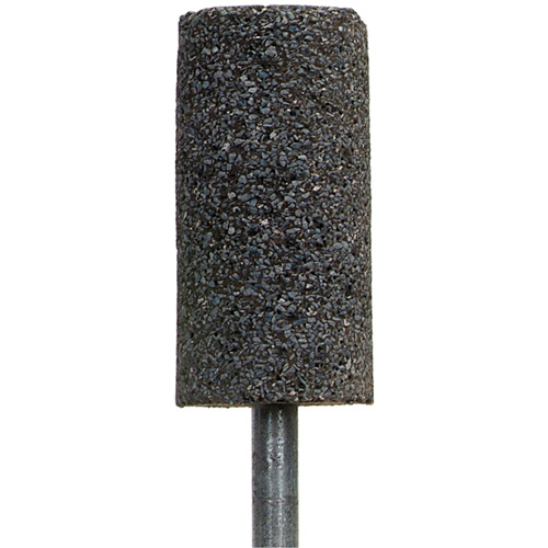 Mounted Point, W222, Aluminum Oxide, 1" Dia., 3/16" L Duraquip Inc