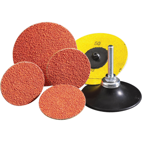 Speed-Lok TS Discs - Norton SG Blaze R980P Cloth Discs, 1-1/2" Dia., 36 Grit, Ceramic Duraquip Inc