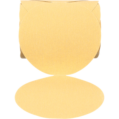 Stikit Gold Abrasive Disc Roll 216U, 6" Dia., 80 Grit, Aluminum Oxide Duraquip Inc