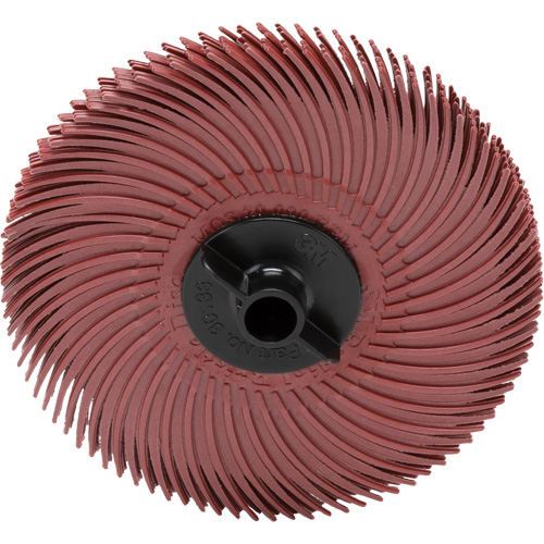 Scotch-Brite Radial Bristle Disc, Aluminum Oxide, 220 Grit, 3" Dia. Duraquip Inc