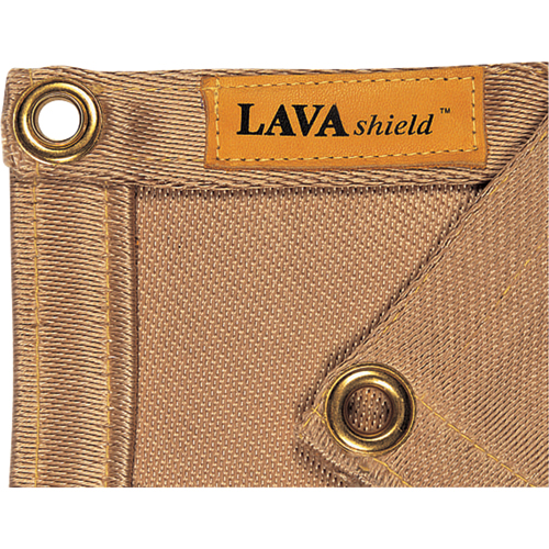 18-Oz. Silica Lavashield Welding Blanket, 3' W x 3' L, Rated Up To 1472°F(800°C) Duraquip Inc