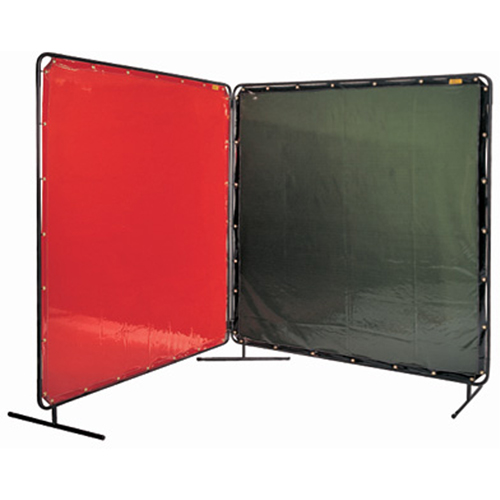 Welding Screen and Frame, Olive, 6' x 6' Duraquip Inc