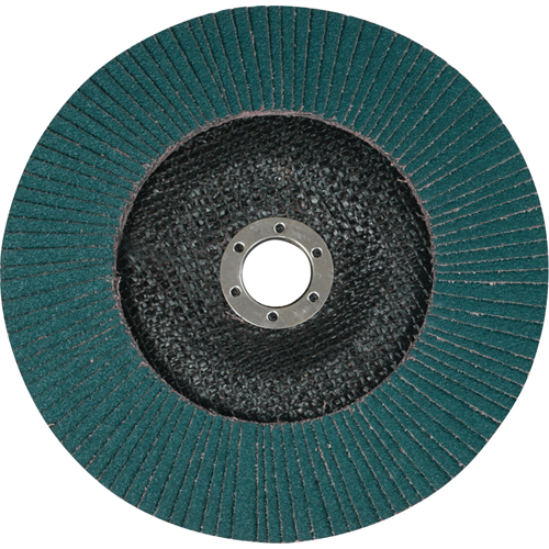 Disques &agrave; lamelles 577F, 4-1/2" x 7/8", Type 29, Grain 36, Zirconium Duraquip Inc