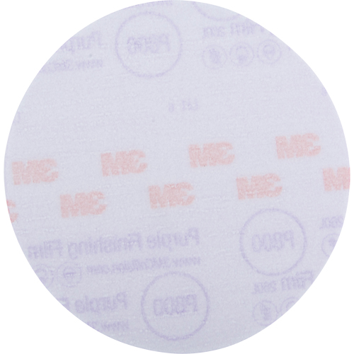 DISQUE FINITION MAUVE 6" HOOKIT GRN P800 50/BTE>, dia 6", Grain P800 Duraquip Inc