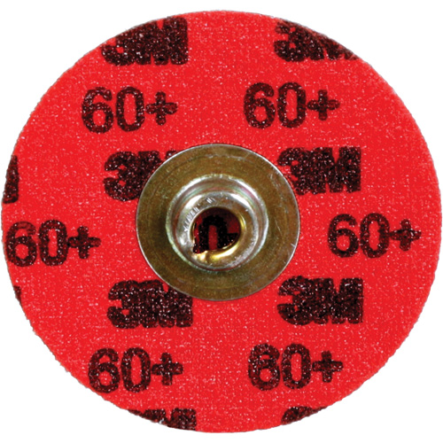 Disque &agrave; d&eacute;ligner durable II Roloc Cubitron, 2" dia., Grain 60+, C&eacute;ramique Duraquip Inc