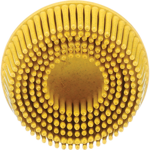 Scotch-Brite Roloc Bristle Disc, Ceramic, Medium Grit, 2" Dia. Duraquip Inc