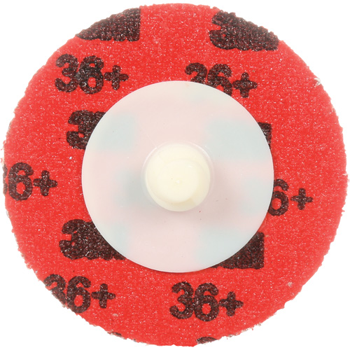 Cubitron II Roloc Durable Edge Disc, 3" Dia., 36+ Grit, Ceramic Duraquip Inc