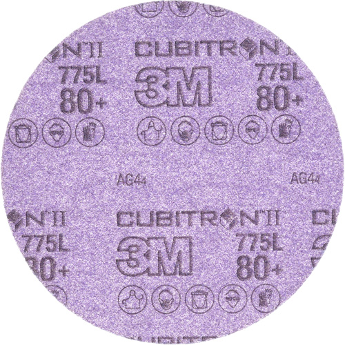 Disque Cubitron II 775L de 6" - Grain 80, dia 6", Grain 80+ Duraquip Inc