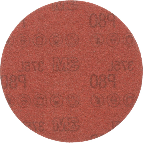 Disque de ponçage 375L 5" de 3M, dia 5", Grain P80, Oxyde d'aluminium Duraquip Inc