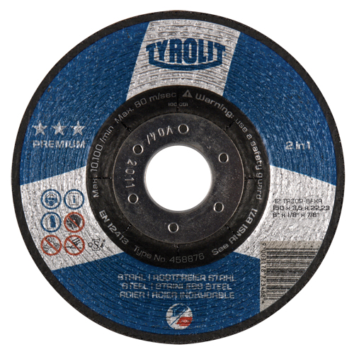 2-IN-1 Combination Wheel - 6", Type 27 Duraquip Inc