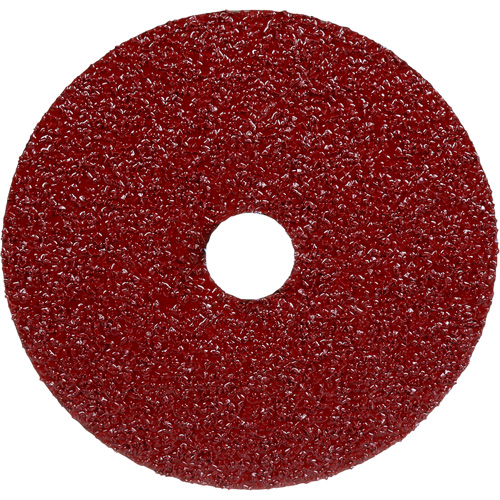 Disque en fibre 782C, Grain de c&eacute;ramique, 36+, 5" Dia x 7/8" Arbre Duraquip Inc