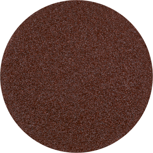 Disque de ponçage de 3" &agrave; endos blocable, 3" dia., Grain 36, Oxyde d'aluminium Duraquip Inc