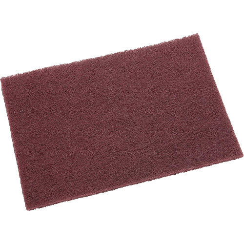 Non-Woven Hand Pad, Aluminum Oxide, 9'' x 6'', Very Fine Grit Duraquip Inc