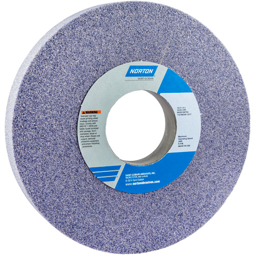 32A Cylindrical Wheel, 10" x 1", 3" Arbor, 1, Aluminum Oxide Duraquip Inc