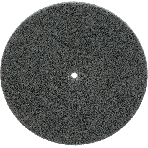 Scotch-Brite EXL Unitized Wheel, 5" x 1/4", 1/4" Arbor, Fine Grit, Silicon Carbide Duraquip Inc