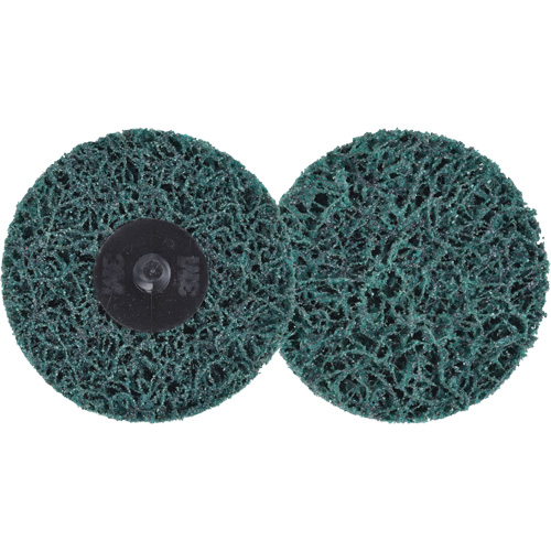Scotch-Brite Roloc Clean & Strip XT Pro Extra Cut Disc, 3" Dia., Extra Coarse Grit, Aluminum Oxide Duraquip Inc