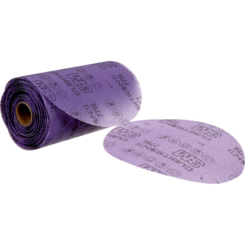Cubitron II Stikit Clean Sanding Film Disc, 5" Dia., 120+ Grit, Ceramic Duraquip Inc