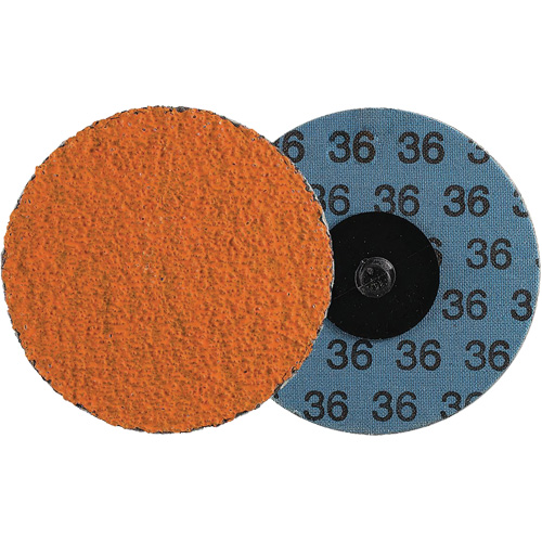 Disque de ponçage torsad&eacute; Coolcut XX, 2" dia., Grain 50, C&eacute;ramique Duraquip Inc