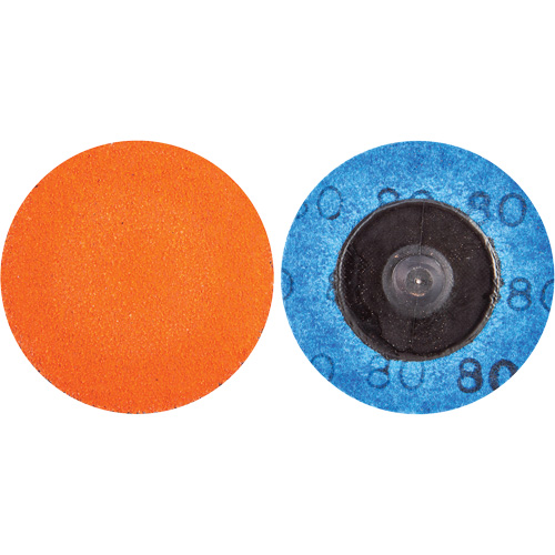 Fiber Disc, Ceramic Grain, 80, 2" Dia Duraquip Inc