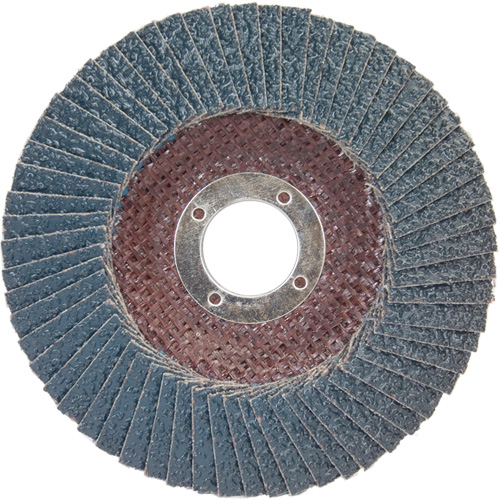 Bluefire Flap Disc, 5" x 7/8", Type 29, 40 Grit, Zirconia Alumina Duraquip Inc