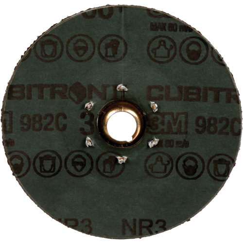 Cubitron II 982C Fibre Disc, Ceramic, 36+, 4-1/2" Dia Duraquip Inc
