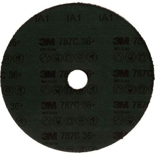 Disque en fibre 787C, C&eacute;ramique, 36+, 7" Dia x 7/8" Arbre Duraquip Inc