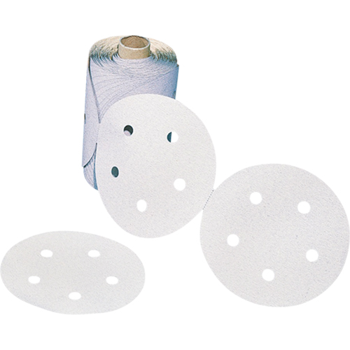 Rouleau de disques en papier antipoussi&egrave;res 426U Stikit, 5" dia., Grain 100, Carbure de silicium Duraquip Inc