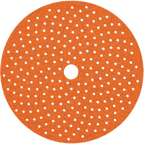 Blaze&reg; Multi-Air Cyclonic Hook & Loop Disc, 6" Dia., 40 Grit, Ceramic Alumina, D-Weight Duraquip Inc