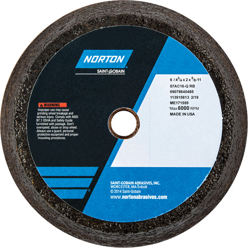 Gemini&reg; Non-Reinforced Portable Snagging Wheel Duraquip Inc