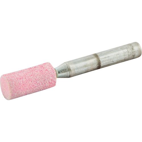 Vitrified Bond Mounted Point, W177, Aluminum Oxide, 3/8" Dia., 3/4" L, 80 Grit Duraquip Inc