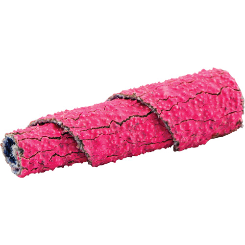 Rouleaux de cartouches en spirale pleine conique R928, 60 Grain, 3/8" dia., C&eacute;ramique d'alumine, 1-1/2" lo, 1/8" Dimension de l'arbre Duraquip Inc