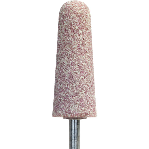 Pointe mont&eacute;e vitrifi&eacute;e Quantum 5NQM, 1" dia., Grain 36, C&eacute;ramique d'alumine Duraquip Inc