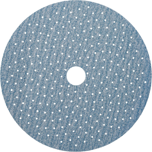 Disque pour aspiration avec trou central Dry Ice Multi-Air Cyclonic A975, dia 6", Grain P280, C&eacute;ramique d'alumine Duraquip Inc