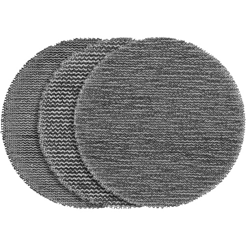 Disques de ponçage avec maille antid&eacute;chirure PowerGrid, dia 3", Grain Assorti, Oxyde d'aluminium Duraquip Inc