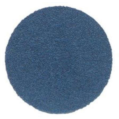 BlueFire Hook & Loop Disc, 6" Dia., 80 Grit, Zirconia Alumina, E-Weight Duraquip Inc