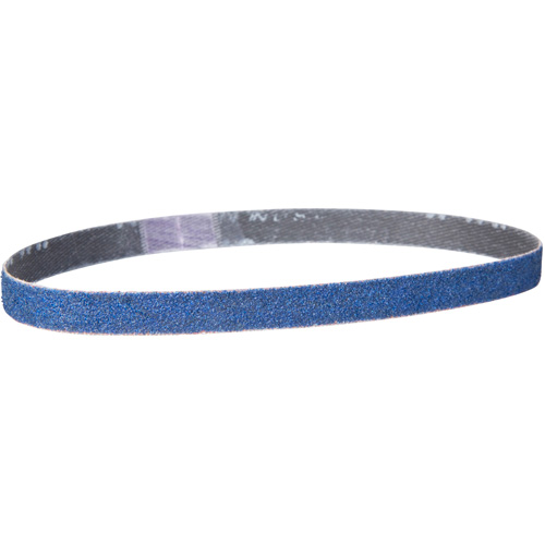 Courroie pour ponceuse BlueFire, 3/8" la x 13" lo, Alumine de zirconium, Grain 80 Duraquip Inc