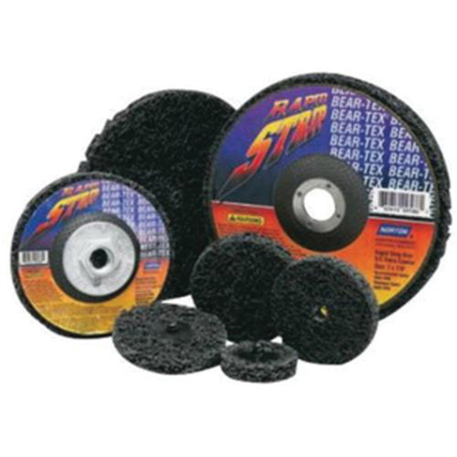 Bear-Tex&reg; Rapid Strip Non-Woven Quick-Change Disc, 2" Dia., Extra Coarse Grit, Silicon Carbide Duraquip Inc