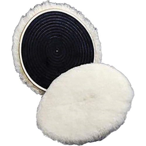 Finesse-it Natural Buffing Pad 82531, 7" Dia., Wool Duraquip Inc