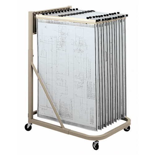 Classeurs mobiles industriels, 43 5/8" &agrave; 61 5/8" h Duraquip Inc