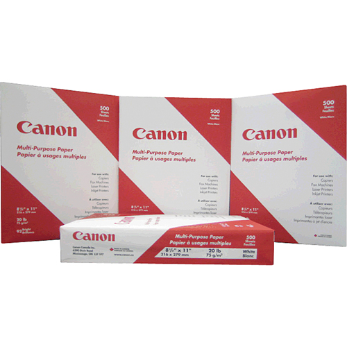 Multi Purpose Copy Paper, 8-1/2" x 11", 20 lbs., White Duraquip Inc