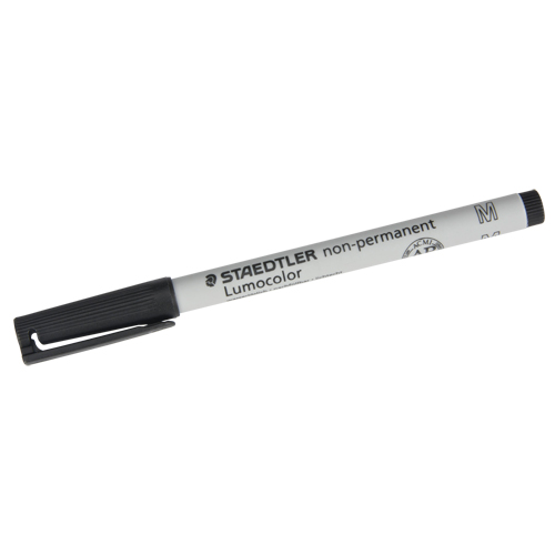 Lumocolor&reg; Non Permanent Medium Tip Black Marker Duraquip Inc