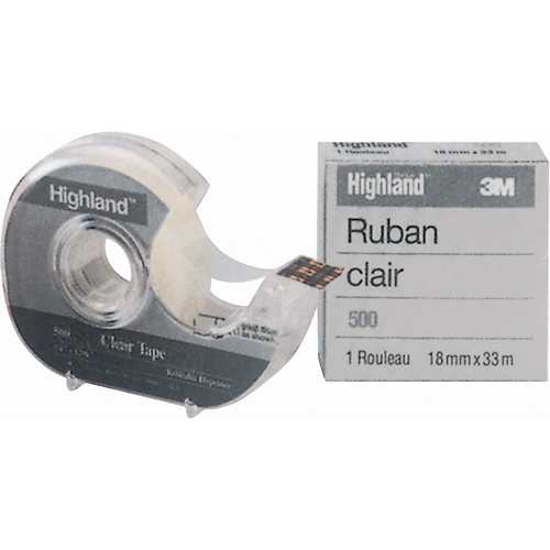 Ruban transparent Duraquip Inc