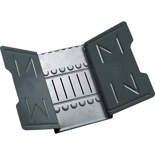 Base pour support de catalogue de bureau, capacit&eacute; 6", noir Duraquip Inc