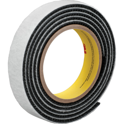 Dual Lock Reclosable Fastener, Self-Mating, 50 yds x 1", Sew-On, Black Duraquip Inc