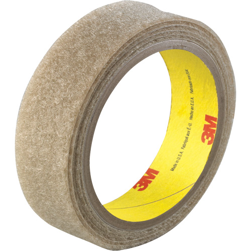 Flame-Resistant Fastener, Loop, 50 yds x 1", Sew-On, Beige Duraquip Inc
