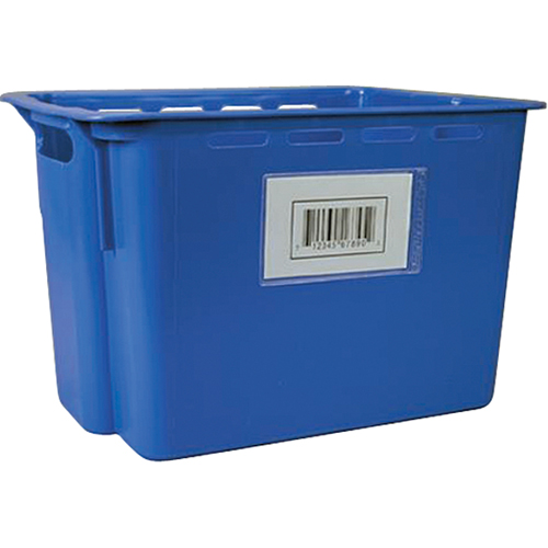 Bin Buddy Label Holders, Self-Adhesive, 1" L x 3" W Duraquip Inc