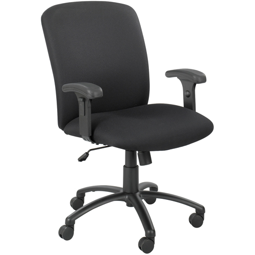 Uber Big & Tall Chairs, Nylon, Black, 500 lbs. Capacity Duraquip Inc