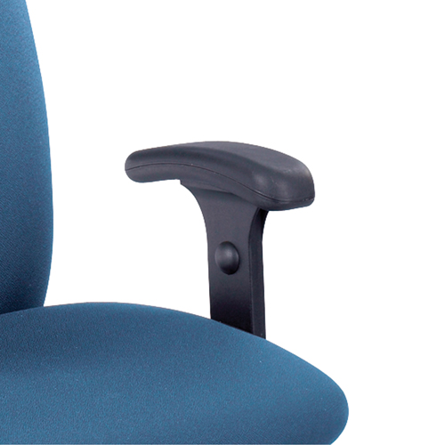 Accoudoirs coussin&eacute;s en T pour chaises pour gens grands et costauds Uber Duraquip Inc